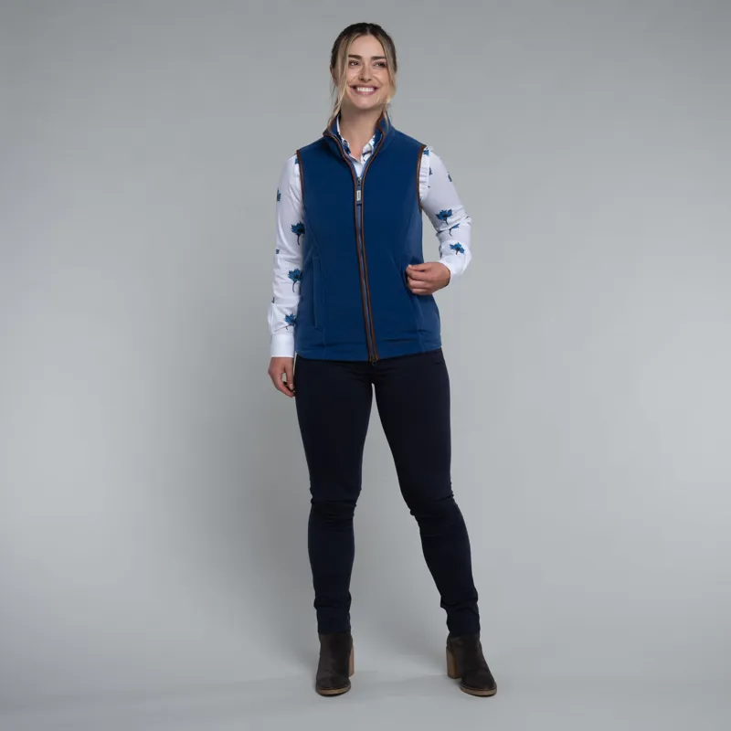 Schoffel Lyndon Fleece Gilet Cobalt Blue-4